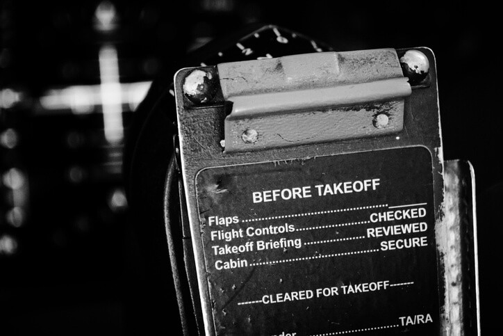 Pilot Training: Don’t Forget The All Mighty Checklist 7 Pilot training