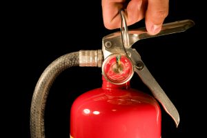 Portable fire extinguishers