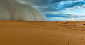 Dust storm dangers
