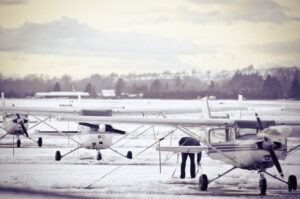 Winter aviation weather
