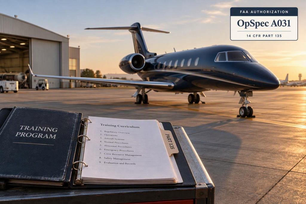Part 135 Training Program Approval: Opspec A031 Guide 1 Part 135 training program approval opspec a031 featured