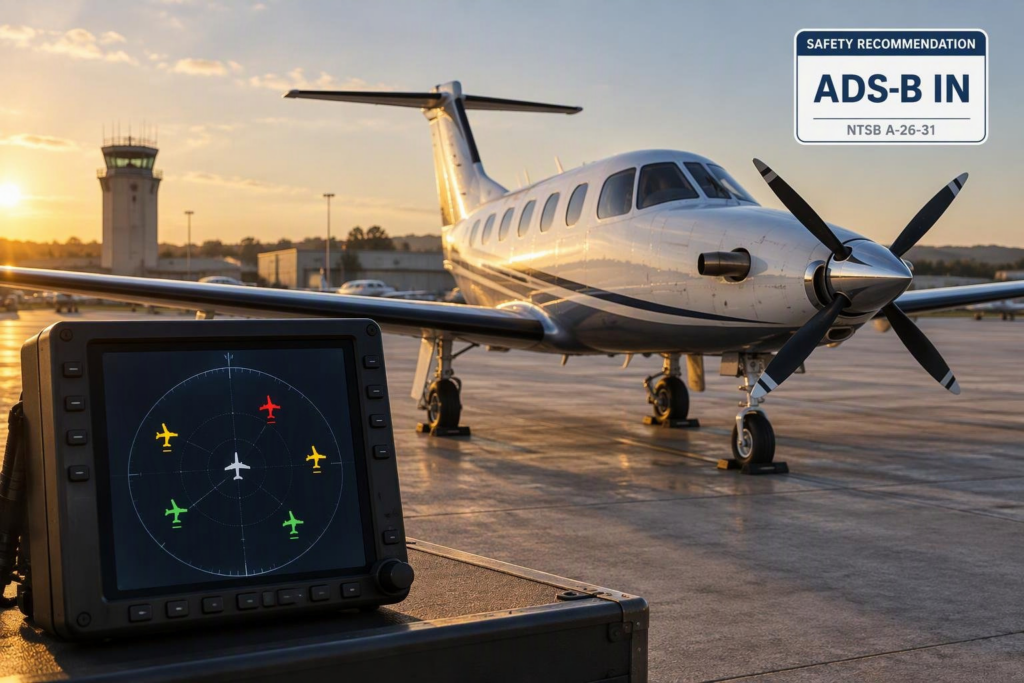 Traffic Advisory System Aircraft: Ads-B In &Amp; Ntsb A-26-31 Guide 2 Traffic advisory system aircraft ads b in ntsb a 26 31 featured